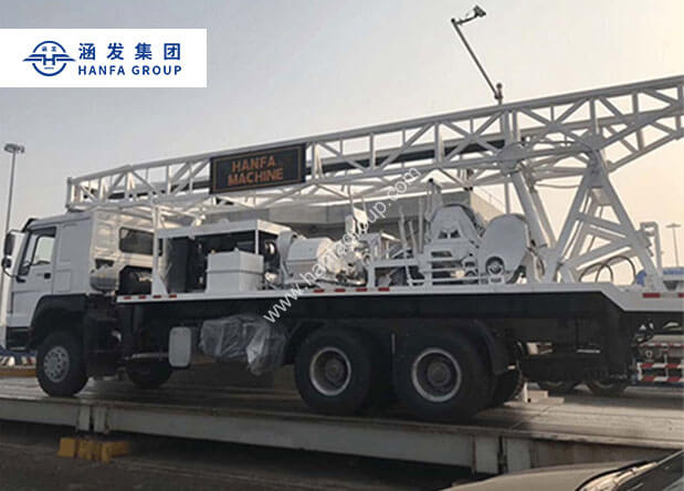 HFZC-350 Truck Mounted Water Well Drill Rig