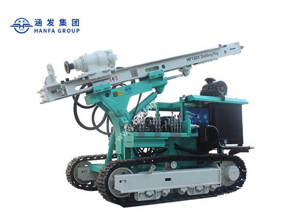 HF130Y Photovoltaic Solar Pile Drilling Rig