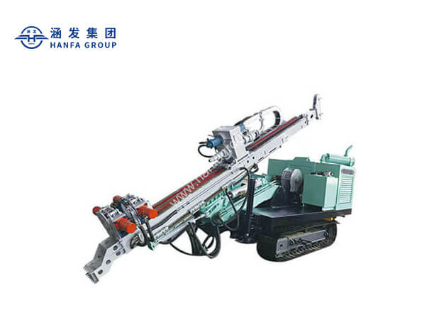 HFL-180 Full Hydraulic Top Impact Rotary Anchor Drilling Rig