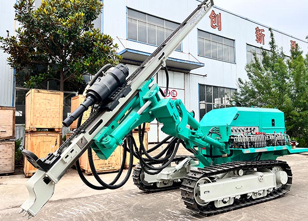 HFQ65 Crawler DTH Drilling Rig