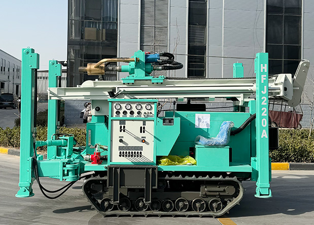 HFJ220A Crawler Type Water Well Drilling Rig