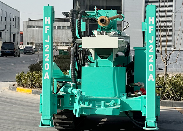 HFJ220A Crawler Type Water Well Drilling Rig