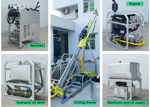HFP600 Plus+ Portable Hydraulic Core Drill Rig