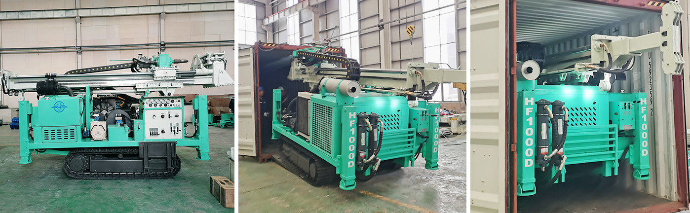 HF-1000D Hydraulic core drilling rig