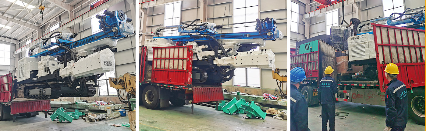 HF200RC reverse circulation core drilling rig