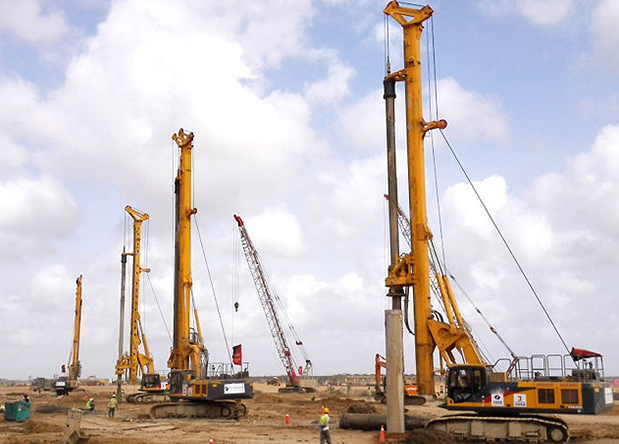 XR220D Used Rotary Drilling Rig
