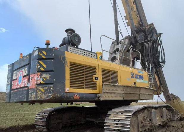 XR220D Used Rotary Drilling Rig
