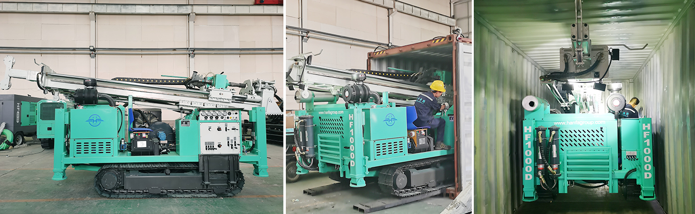HF-1000D Hydraulic core drilling rig