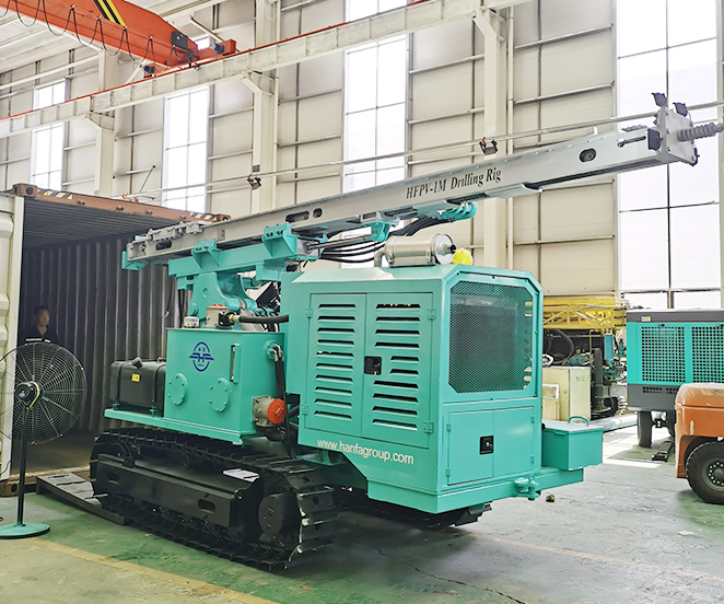Hanfa drilling rig HFPV-1M sent to Romania