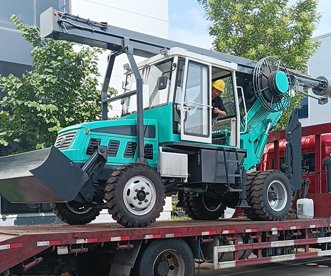 HFW-18 Wheel Rotary Pile Drilling Rig